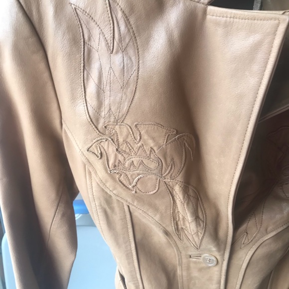 Guess Leather tie jacket Size SP - Picture 3 of 5